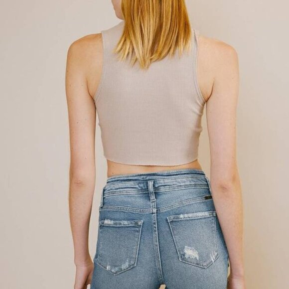 HIGH RISE BERMUDA SHORTS - Picture 3 of 3